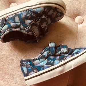 Vans Butterfly 🦋 Toddler sneakers. VGUC 💕- Rare